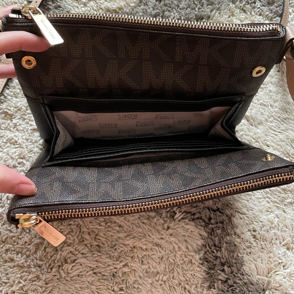 Michael Kors Brown Crossbody - Picture 3 of 6